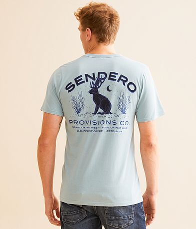 Sendero Provisions Co. Jackalope T-Shirt back view