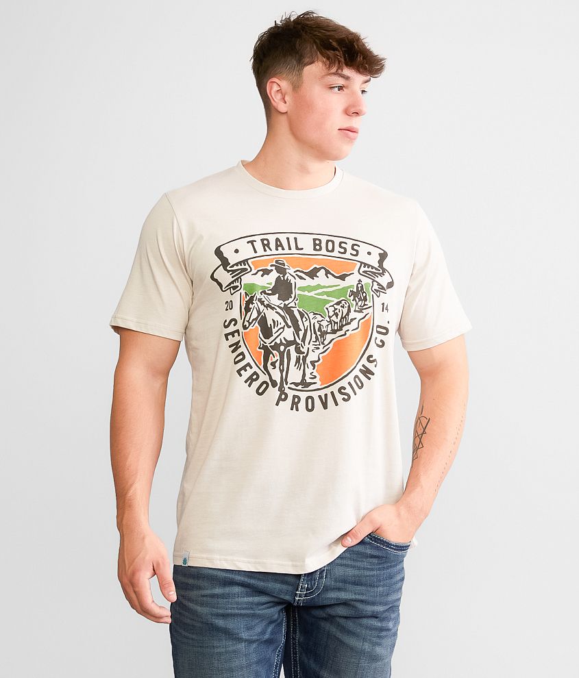 Sendero Provisions Co. Trail Boss T-Shirt front view