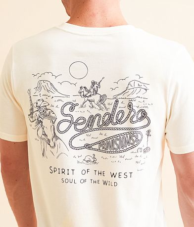 Sendero Provisions Co. Skeleton Riders T-Shirt BACK