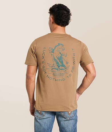 Sendero Provisions Co. No Luck T-Shirt front view