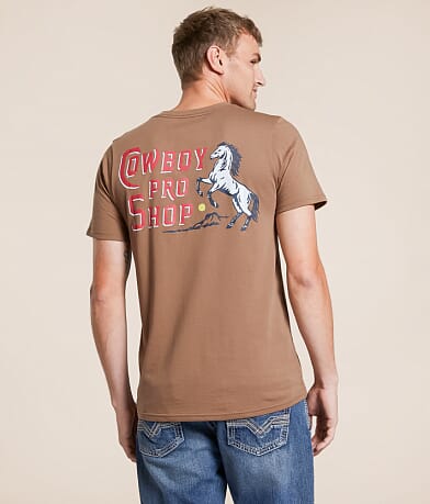 Sendero Provisions Co. Cowboy Pro Shop T-Shirt front view