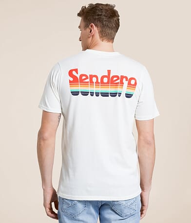 Sendero Provisions Co. Retro T-Shirt front view