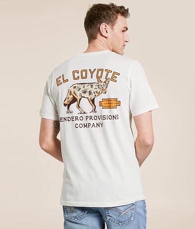 Sendero Provisions Co. Coyote T-Shirt front view