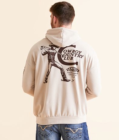 Sendero Provisions Co. Cowboy Country Club Hooded Sweatshirt BACK