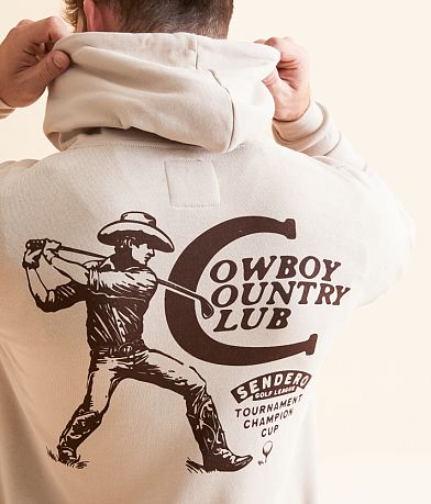 Sendero Provisions Co. Cowboy Country Club Hooded Sweatshirt MISC_DETAIL_1