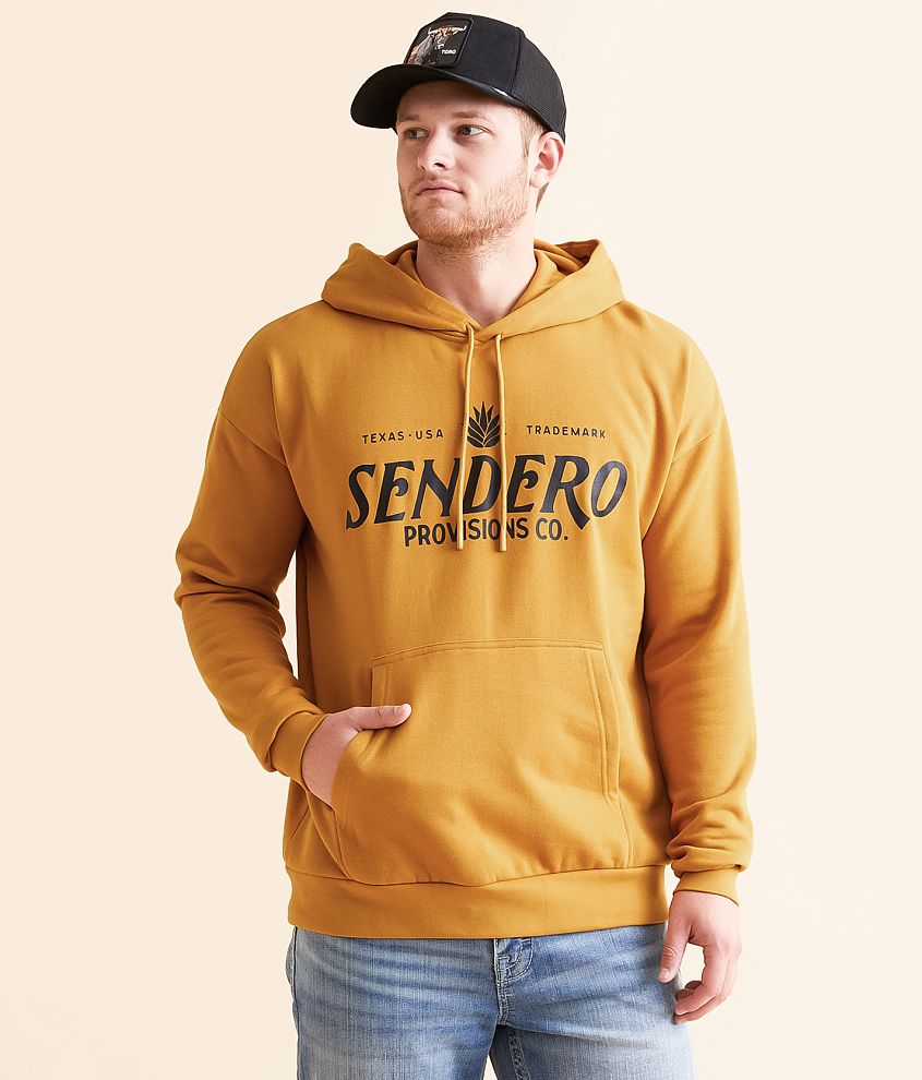 Sendero Provisions Co. Logo Hooded Sweatshirt front view