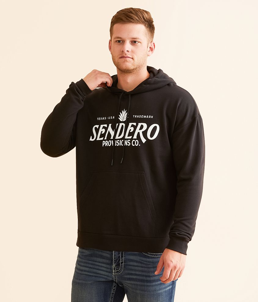 Sendero Provisions Co. Logo Hooded Sweatshirt front view