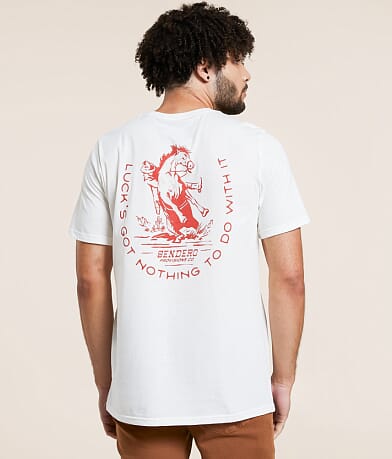 Sendero Provisions Co. No Luck T-Shirt front view