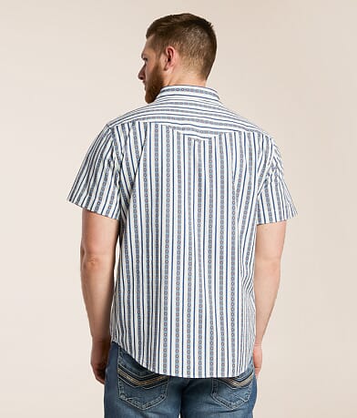 Sendero Provisions Co. Serape Striped Shirt BACK