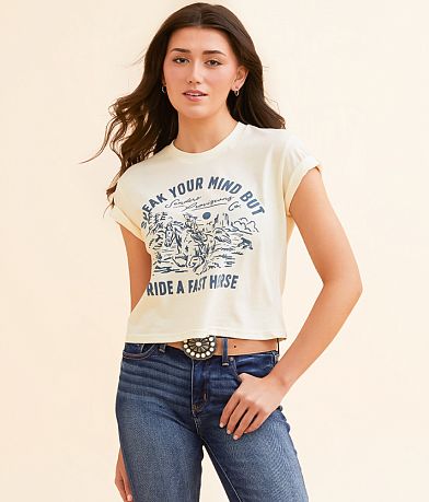 Sendero Provisions Co. Fast Horse T-Shirt front view