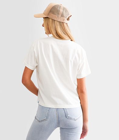 Sendero Provisions Co. Ghosts Of The Desert Cropped T-Shirt back view