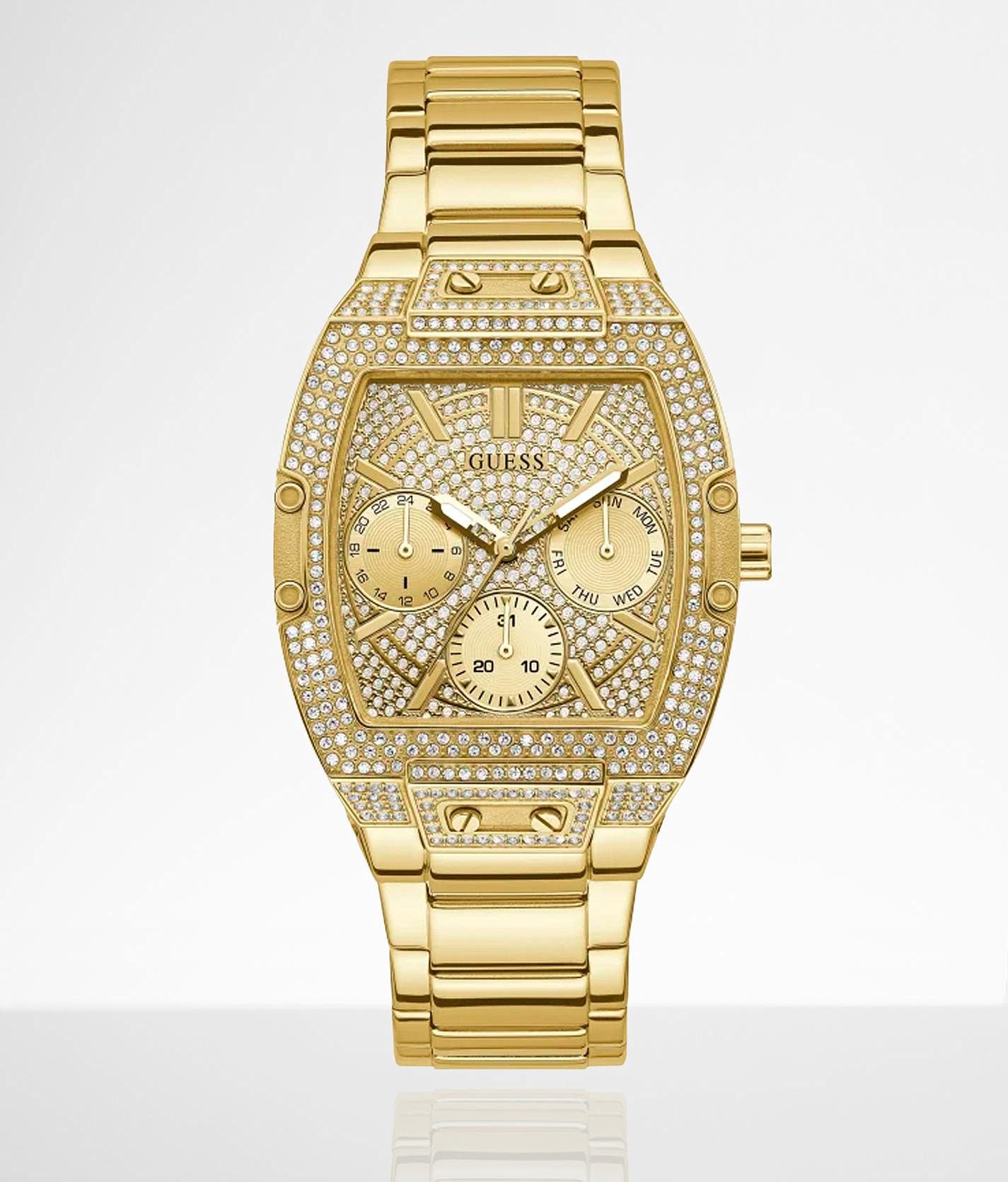 Beautiful Glitz Quartz Rhinestone Watch-Needs Battery Elegant Women main image 2
