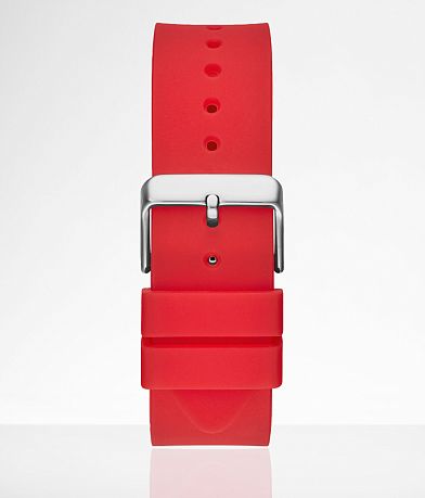 Guess Red Silicone Watch MISC_DETAIL_1