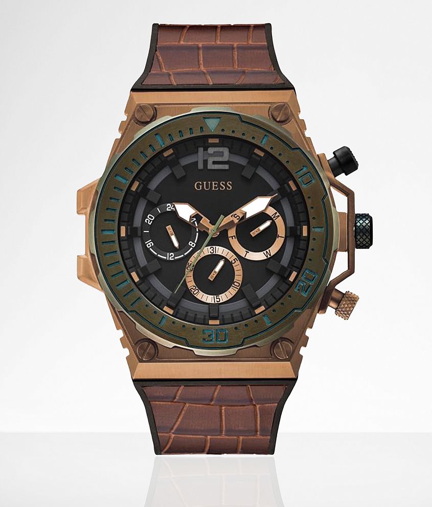 Guess Silicone Flex Watch front view