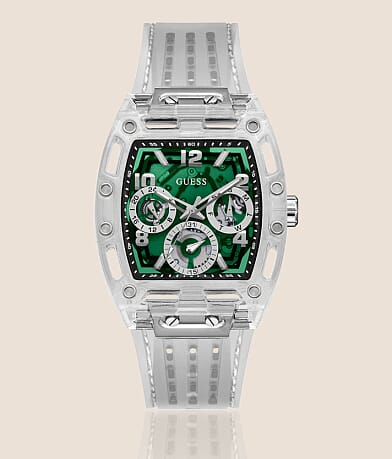 Guess Phoenix Clear Watch front view