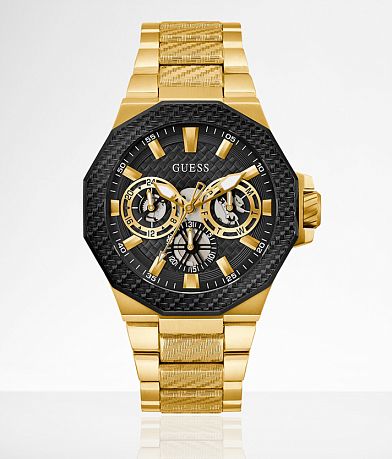 Guess Indy Textured Watch front view