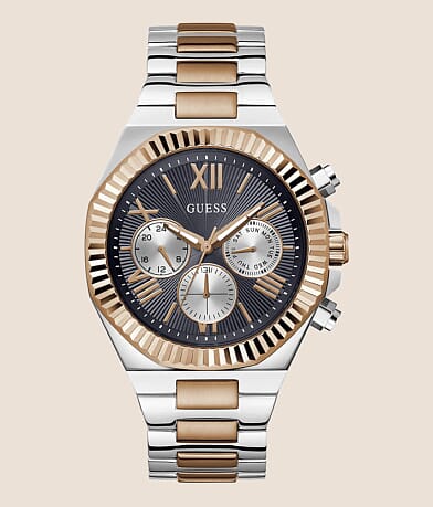 Guess Silver Watch front view