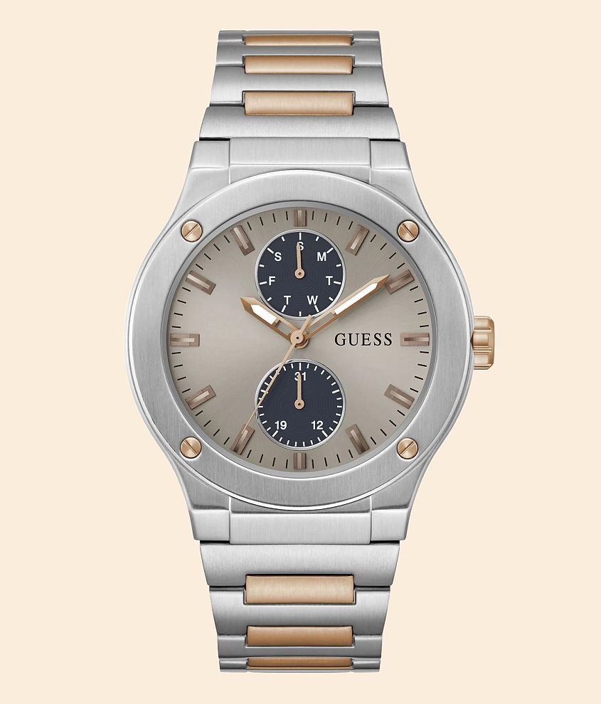 Guess Two Tone Watch front view