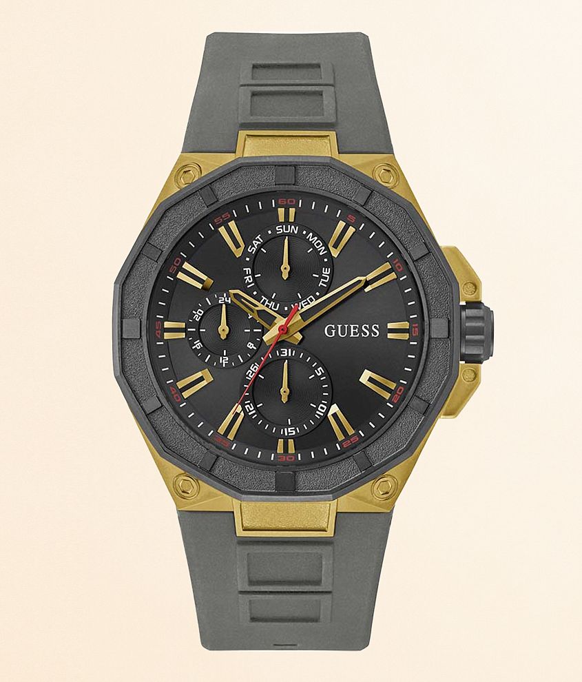 Guess Silicone Watch front view