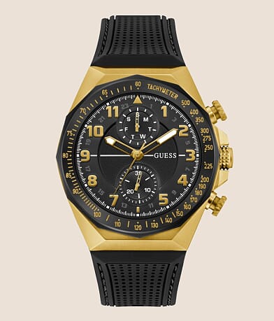 Guess D1 Round Watch front view