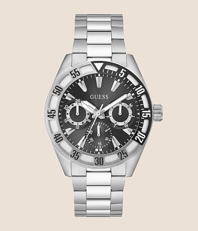 Guess Letterman Watch front view