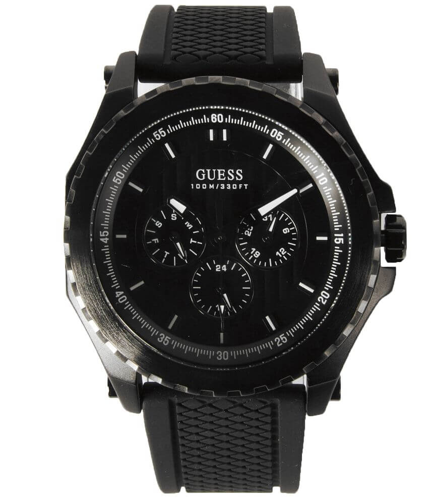 Guess Textured Dial Watch front view