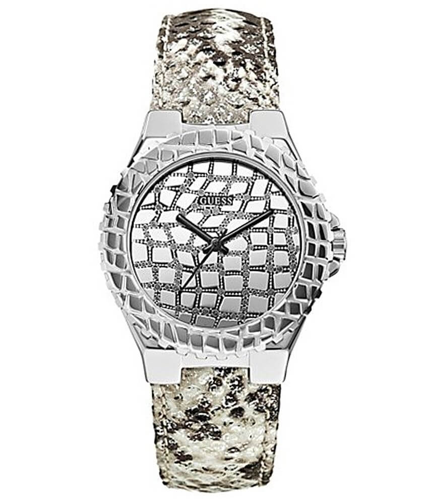 Guess Croco Watch front view