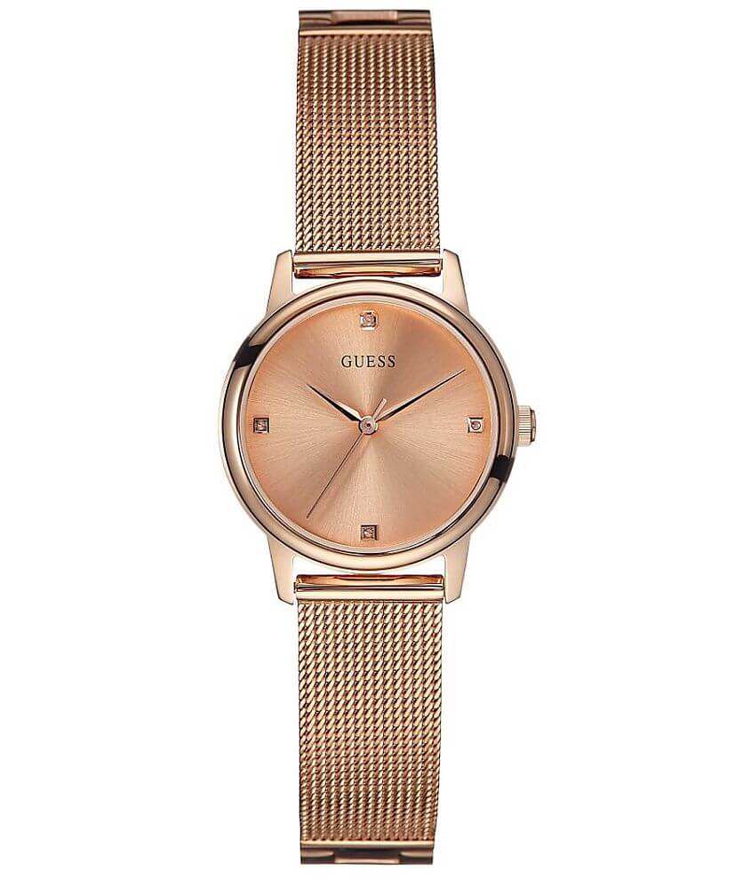 Guess Mesh Watch front view