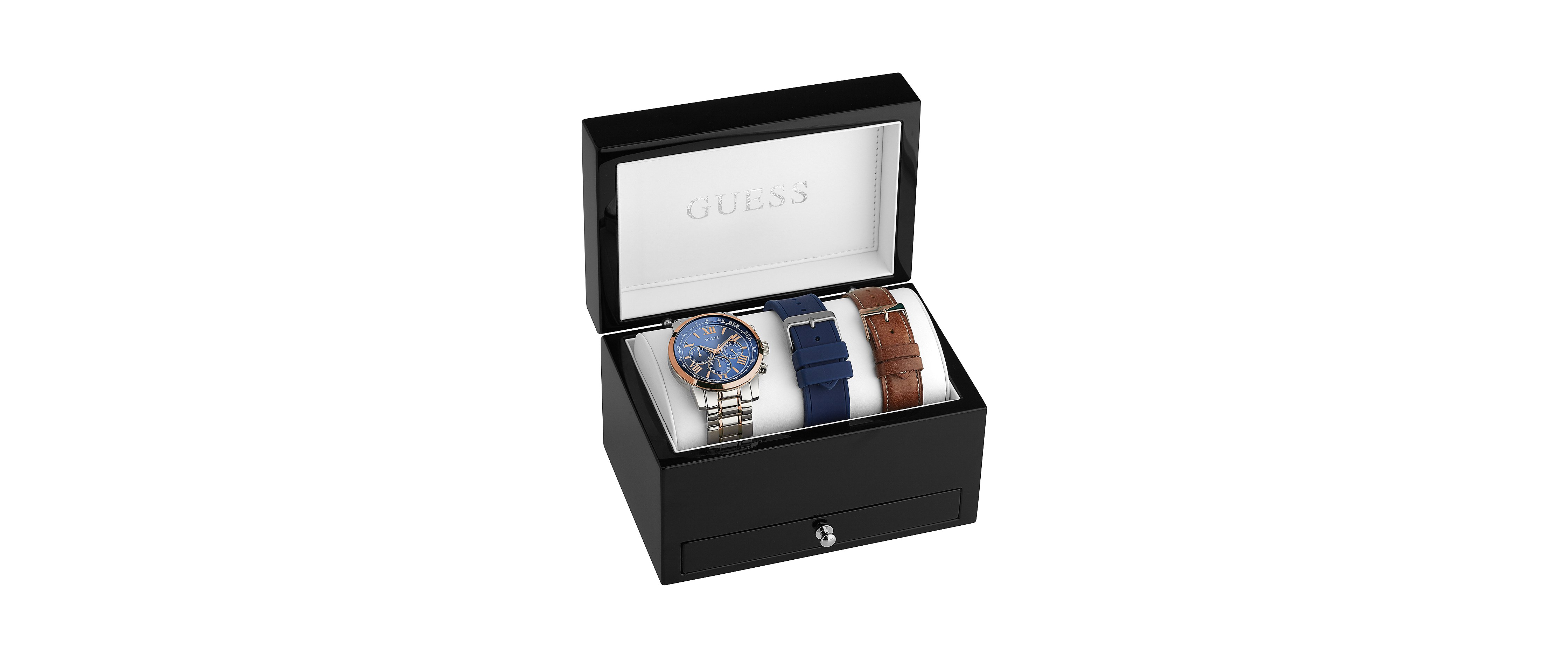 Guess Watch Gift Set Men's Watches in Multi Buckle - Main Image