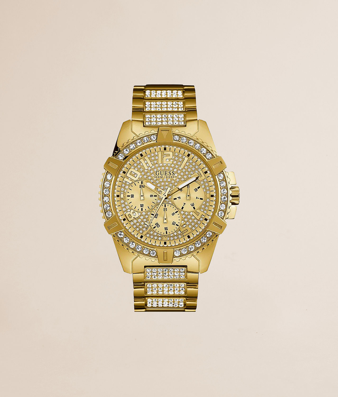 Guess Crystal Watch - Men