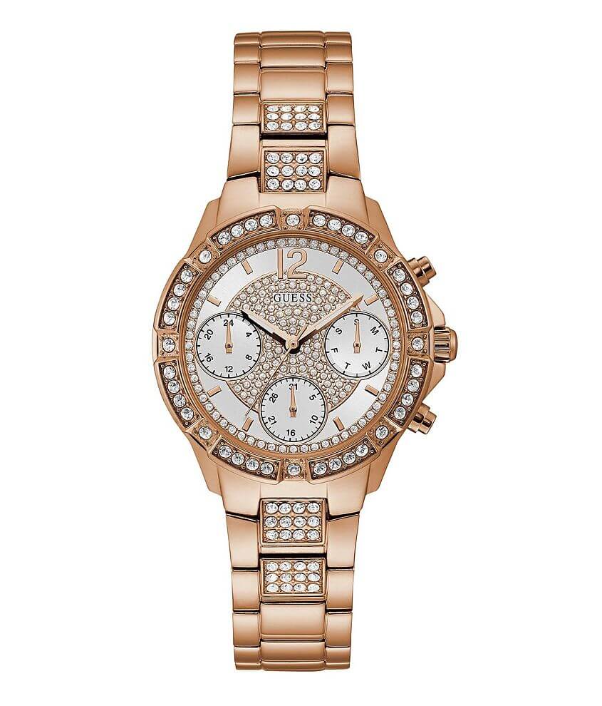 Guess shop rhinestone watch