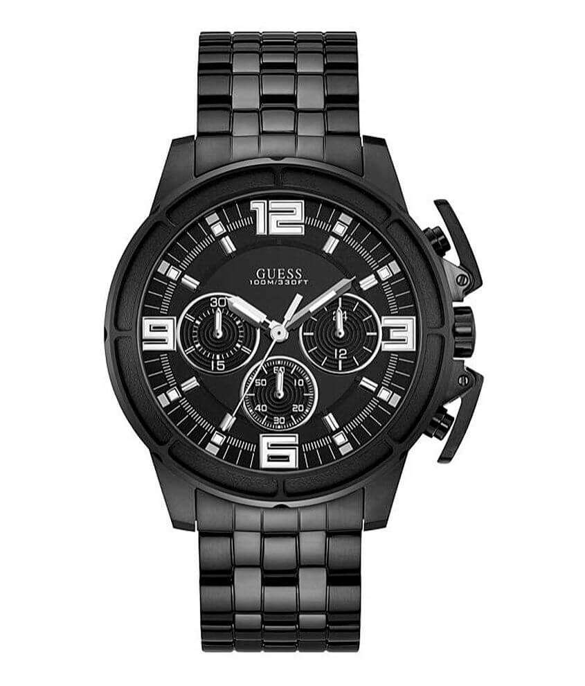 Guess Apollo Watch - Men's Watches in Black | Buckle