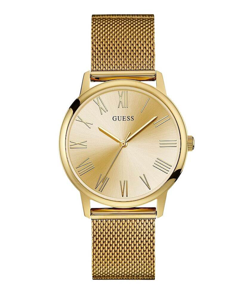 Guess Mesh Watch front view