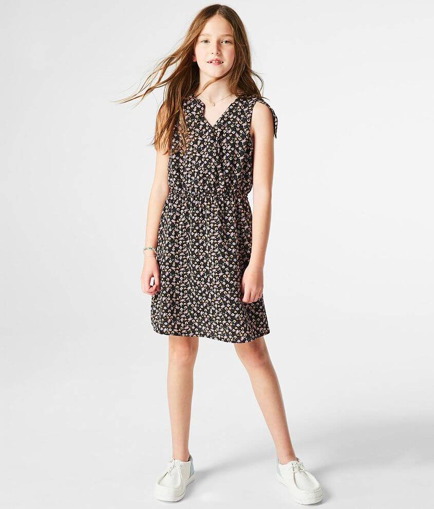 Girls - Daytrip Floral Print Dress front view