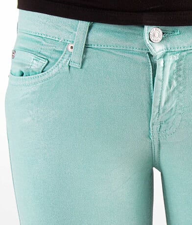 7 for all mankind Neon Skinny Stretch Cropped Jean misc detail 3 view