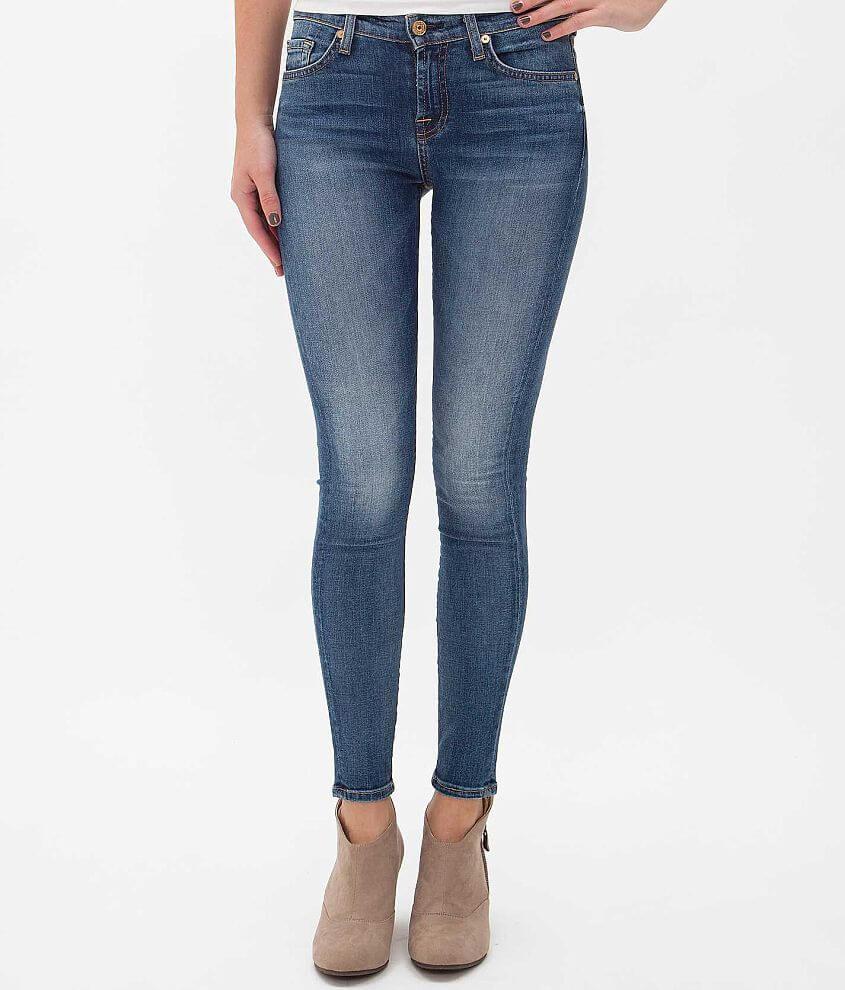 7 for all mankind Mid-Rise Ankle Skinny Jean front view