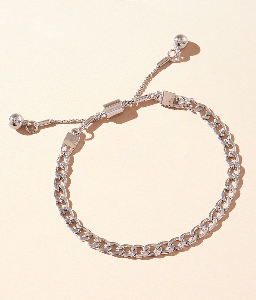 BKE Chain Slider Bracelet front view