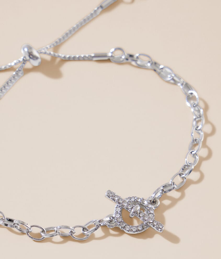 Rhinestone Chain Bracelet
