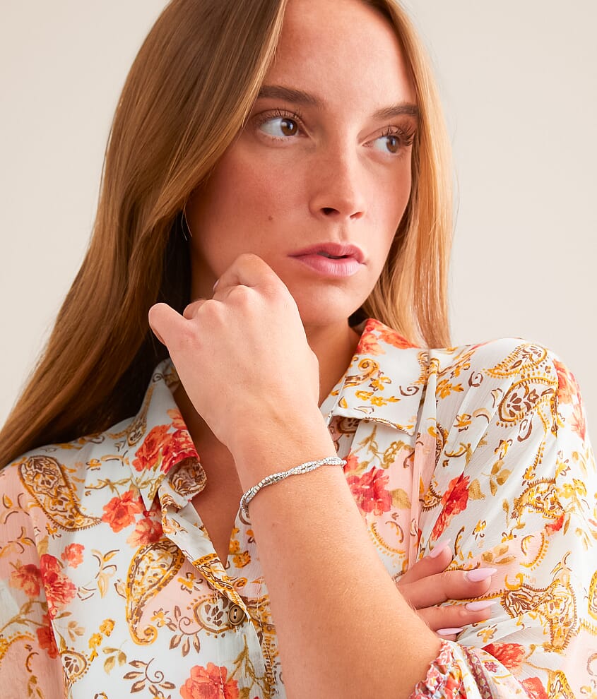 Twisted Glitz Bracelet