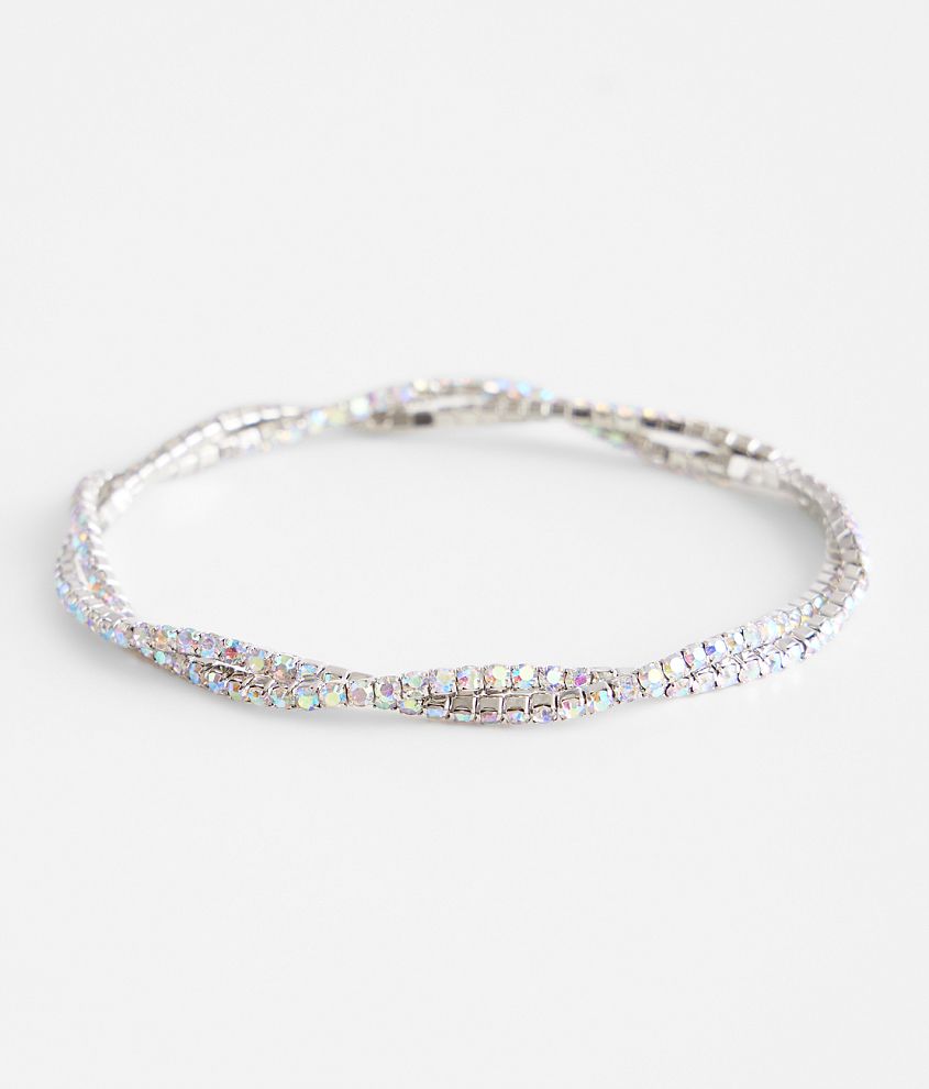 boutique by BKE Twisted Glitz Bracelet