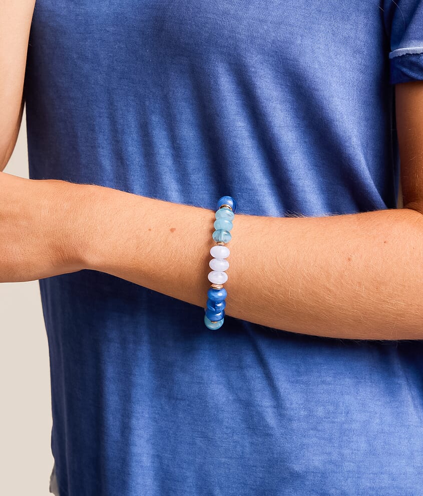 Beaded Blues Bracelet