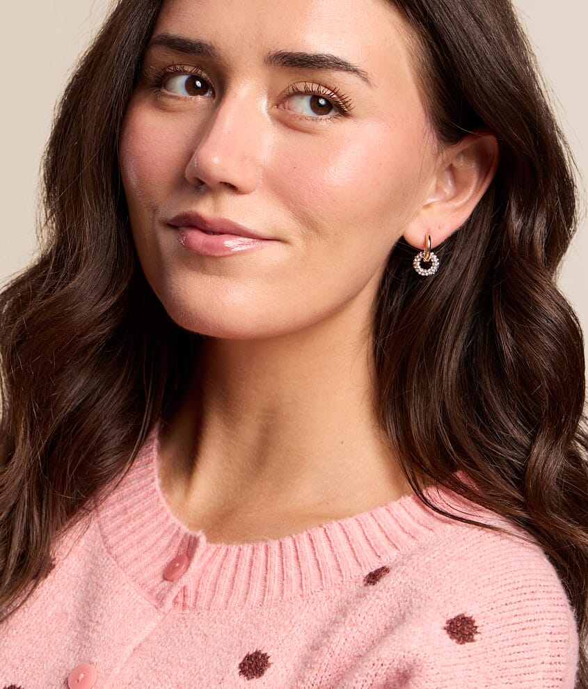 3 Pack Two Tone Earring Set