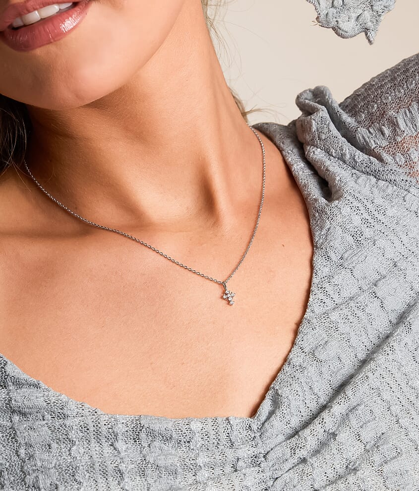 Glitz Cross Necklace