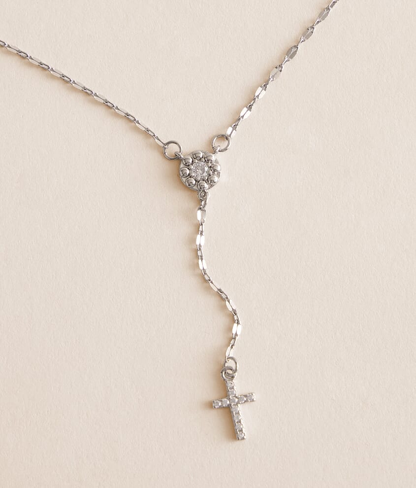 Glitz Cross Necklace - thumbnail 2