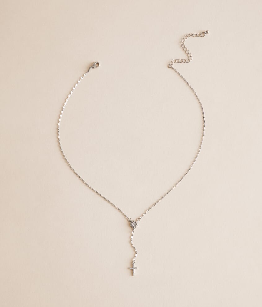 Glitz Cross Necklace