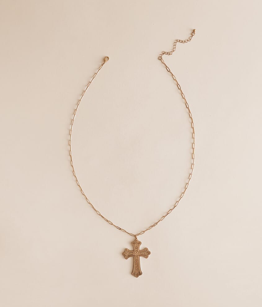 Statement Cross Necklace