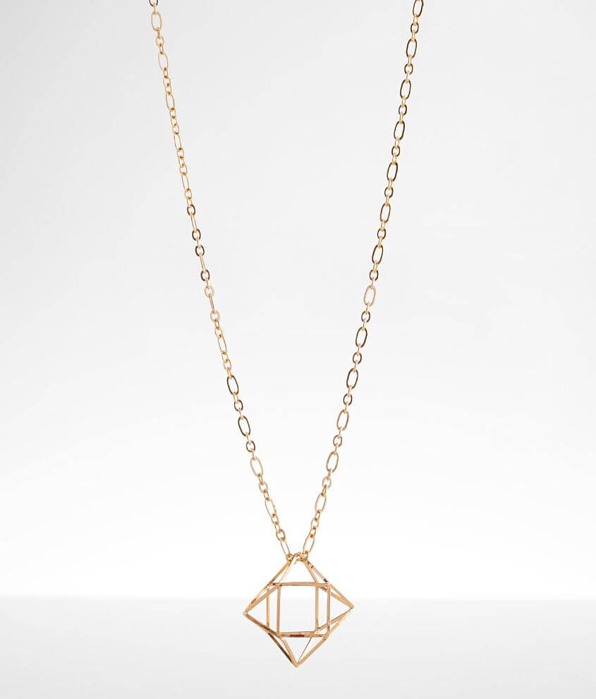 BKE Geometric Necklace front view