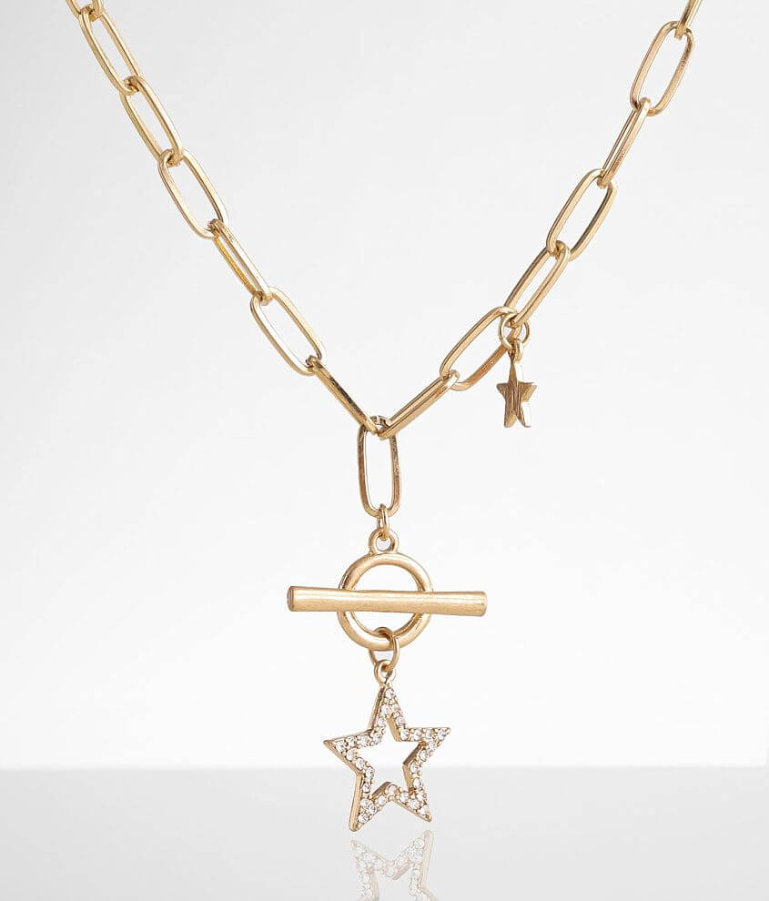 BKE Glitz Star Necklace front view