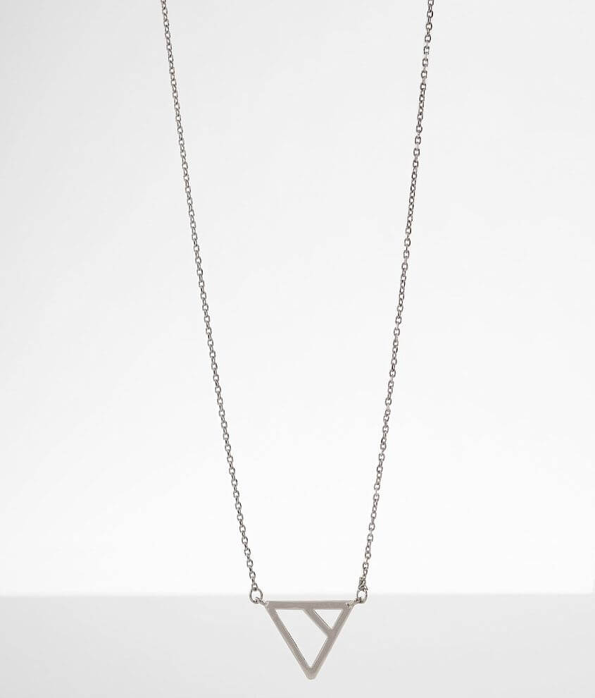 BKE Triangle Necklace front view