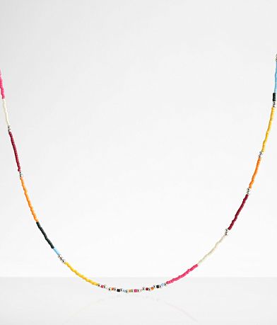 boutique by BKE Beaded Necklace front view